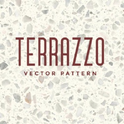 Terrazzo matt rustic tiles